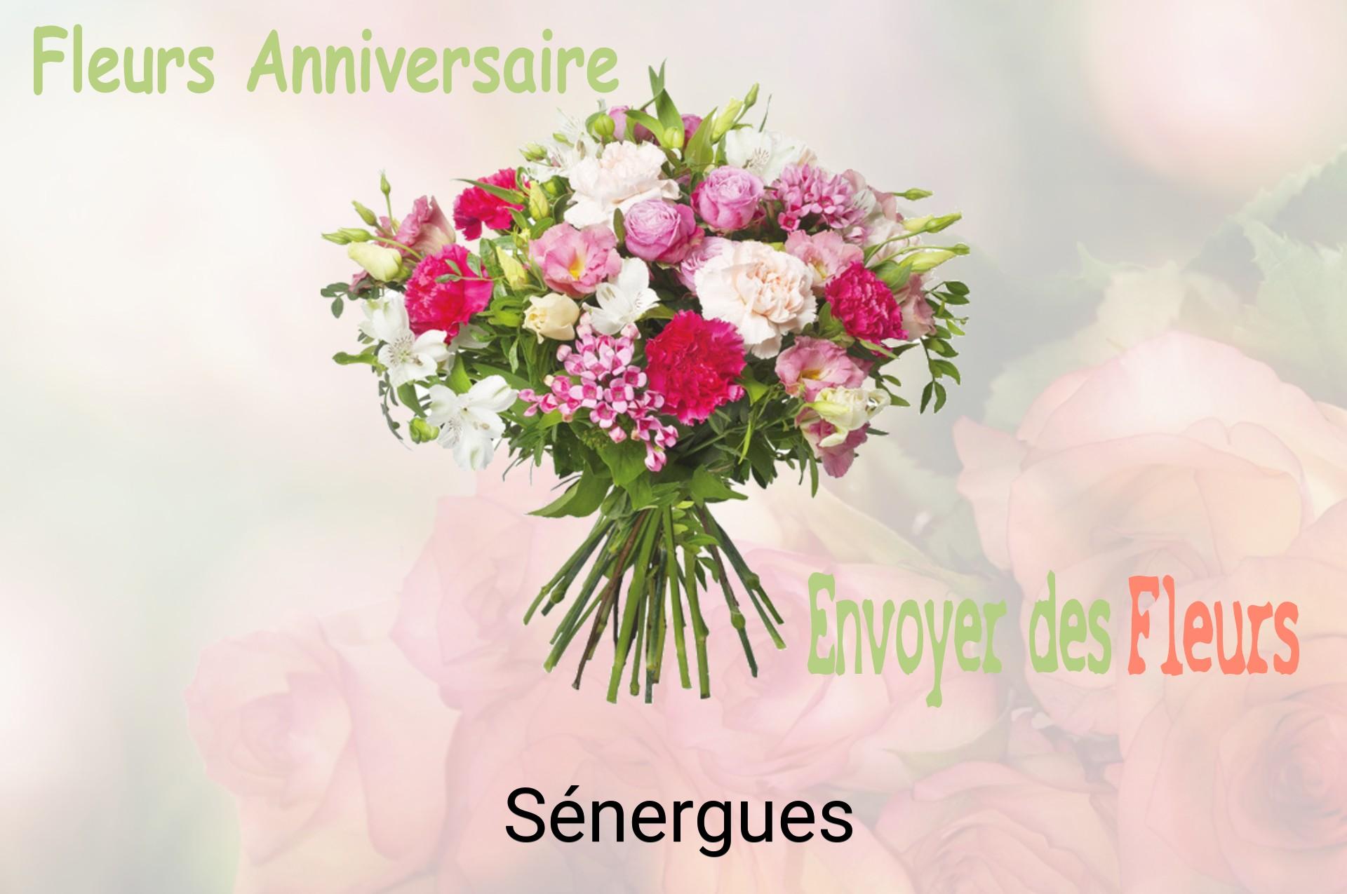 Bouquet de fleurs d’anniversaire livré à Sénergues